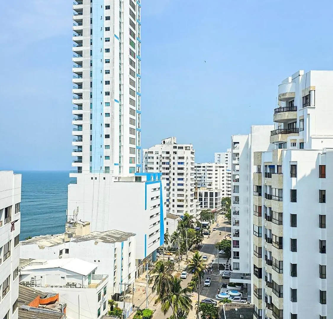 El Laguito Cartagena - Apartamento 2 Habitaciones Acceso Directo A Playa Apartmán